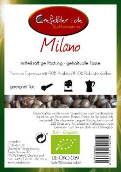 Kaffeerösterei Crefelder Milano - BIO