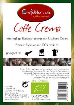Kaffeerösterei Crefelder Caffe Crema - BIO