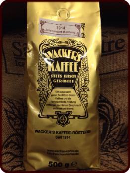 Wackers Kaffee 1914 `Jahrhundert-Mischung`